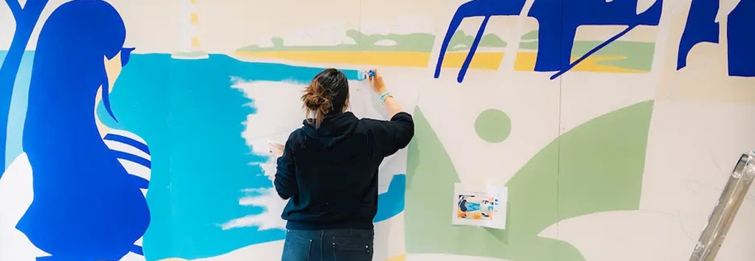 Stage créatif | Réalisation d’une fresque murale