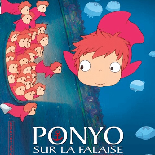 Ponyo sur la falaise