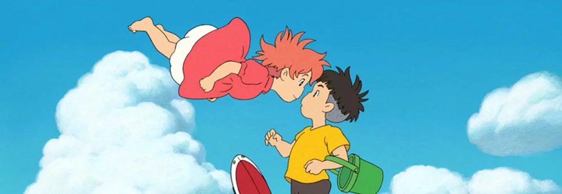 Ponyo sur la falaise